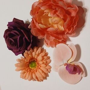 Vintage inspired Pinup Rockabilly Hair Flower Bundle (023)